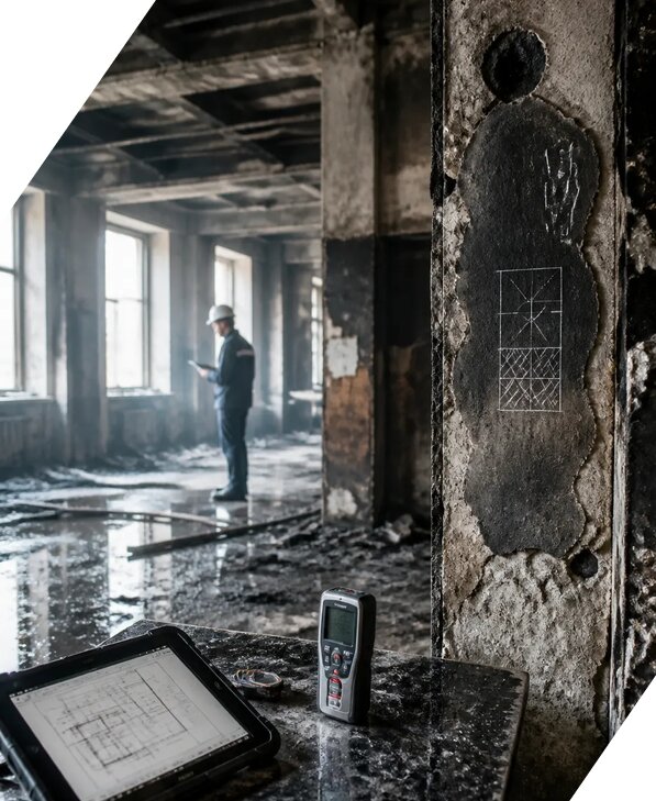 Обследование зданий после пожара в Похвистневе от 15378 р. | ЭкспертизаРоссия