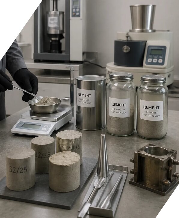 Испытание цемента в Похвистневе по цене от 5126 р. | ЭкспертизаРоссия