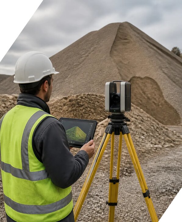 Лазерное 3D сканирование насыпей в Похвистневе от 15378 р. | ЭкспертизаРоссия